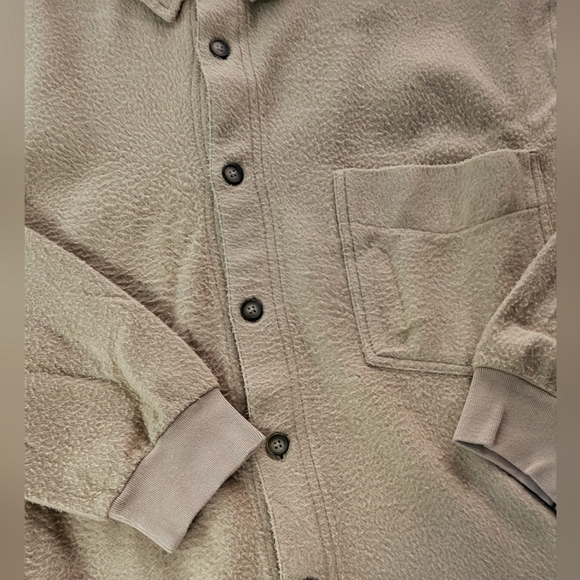 USA Classic Authentic Outfitters Fleece Knit Shirt Mens XI - Picture 5 of 6